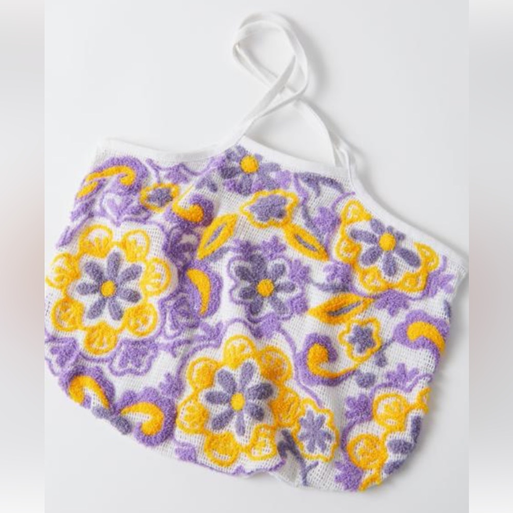 Tufted Market Tote Bag 🪻